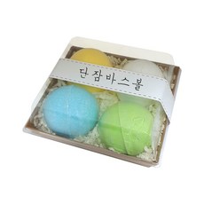 허브플러스 단잠 바스볼 애플 + 캐모마일 + 오션 + 레몬 선물세트, 1세트