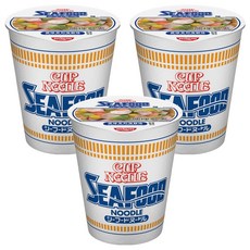 CUP NOODLE NISSIN 日清 合味道原味系列 海鮮味杯麵 70g, 3入