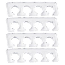 Chic Fit 指甲修腳矽膠腳趾套 ZN0164, 4個, 透明