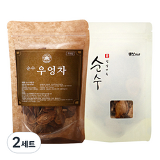 순수 국내산 우엉차 50g + 정성가득 순수 돼지감자차 볶음 80g, 130g, 2세트, 1개입