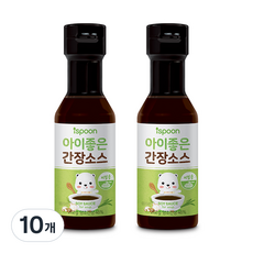 아이스푼 아기간장 아이좋은 간장소스, 비빔용, 10개