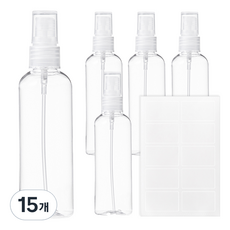 comet 噴霧瓶 100ml, 透明, 15個