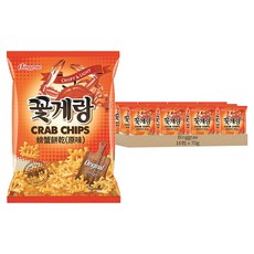Binggrae 螃蟹餅乾 原味, 70g, 16包