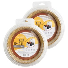 Nordicpaper 氣炸鍋專用烘培紙組, 16cm, 100入, 2個