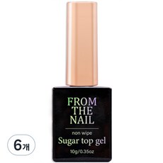 FROM THE NAIL 砂糖上層凝膠, 單一顏色, 6個, 10g