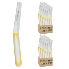 REACH 麗奇 齒科專家牙間刷 EXTRA TIGHT SS款, 0.8mm, 10支, 2組