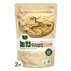 농협식품 우리쌀칩 현미맛, 60g, 2개