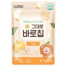 LUSOL 果乾 水梨 6個月以上, 15g, 1包