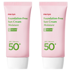 마녀공장 파데프리 선크림 모이스처 SPF50+ PA++++, 50ml, 2개