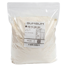 布瑟 T65法國小麥粉, 3kg, 1袋