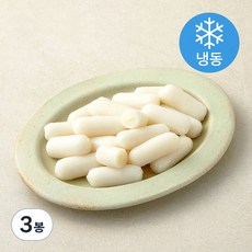 가예 미니 치즈 떡볶이떡 (냉동), 1kg, 3봉