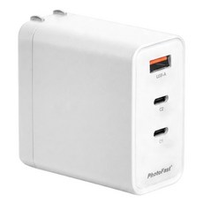 PhotoFast 銀箭資訊 A1 GaN 65W 氮化鎵電源供應器, 白色, 1個