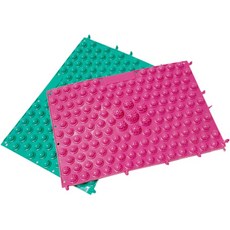 Spobank 穴位腳踏墊 綠色+粉色, 1個