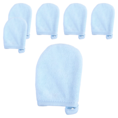 BIOAM 佰歐安 神奇卸妝小手套6件組 可水洗卸妝棉/卸妝清潔修容, 單色, 1組