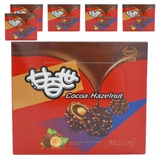 甘百世 榛果Set, 香濃巧克力搭配酥脆榛果, 168g, 6盒