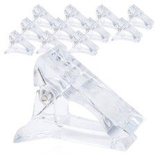 別緻的美甲指甲延長指甲尖鉗 ZN0184, 12個, 透明