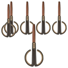 minono 米諾諾 刻度尺防黏鈦金剪 16.7 x 7.5 x 1cm, 166027, 6個