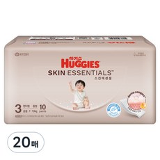 하기스 스킨에센셜 팬티형 기저귀 남녀공용, 3단계