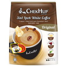 CHEKHUP 澤合 怡保白咖啡 三合一 經典原味, 40g, 12包, 1袋