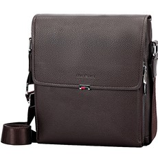 BLUEMOUNT 男士休閒一體式斜背包 CPZ238, 棕色