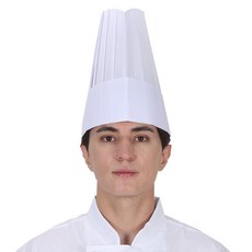 廚房紙帽 T-53 27cm, 白色的, 10個