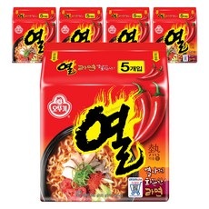 오뚜기 열라면 120g, 25개