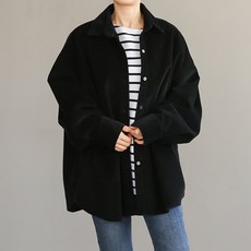 비나인 여성용 리글린 골덴 남방