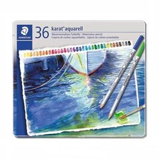 STAEDTLER 施德樓 金鑽級水彩色鉛筆36色 125M36, 36色, 1盒