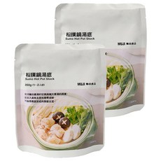 MUJI 無印良品 相撲鍋湯底 1-2人份, 350g, 2包