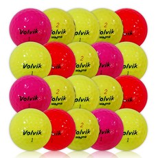 Volvik 二手球 3級, 混色, 20顆, 1組