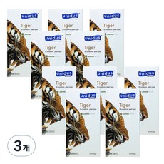 유니더스 타이거 콘돔, 10개입, 30개