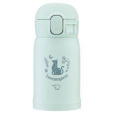 조지루시 원터치 미니 텀블러, 워터 그린(GM), 240ml, 1개
