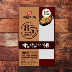 바른어묵 85% 실꼬리돔사각 어묵, 180g, 1개