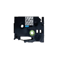 오피스토어 브라더 호환 라벨테이프 9mm TZ-121, 투명바탕 + 검정글자, 8m