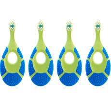 조르단 스텝 1단계 영유아 칫솔, 랜덤 발송, 1개입, 4개