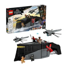 LEGO 漫威系列 黑豹 水上戰爭 Black Panther: War on the Water, 漫威系列 黑豹 水上戰爭 黑色 + 灰色, 1盒