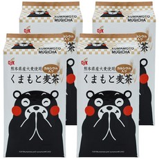 OSK 小谷穀粉 熊本熊麥茶 176g/包 熊本縣產大麥使用, 4袋