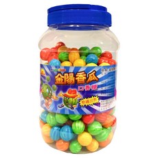金陽 香瓜風味口香糖 240顆, 768g, 1罐