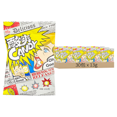 日日旺 酸爽糖 檸檬味, 13g, 30包