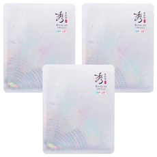 Sooryehan 秀雅韓 白蔘淨透亮白面膜, 1片, 3片