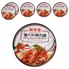 新東陽 義大利麵肉醬 160公克x3入, 160g, 6罐