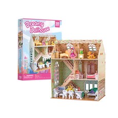 CubicFun 夢幻娃娃屋-女孩立體拼圖, 160件, 單一顏色