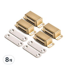 Sonjabisesang 不鏽鋼磁吸拉環 金色, 8個