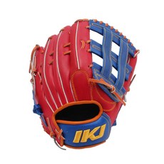 IKJ 外野手套 右投用 GR BP-8(RD RB)CP, 紅色 + 皇家藍