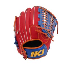 IKJ 通用手套 右投用 GR BP-5 CP, RED + RBLUE + 橘色 + BLACK