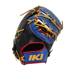 IKJ 一壘手手套 右投用 GR FM-ST M(BK/RB)CP, 黑色 + 寶藍色, 1個