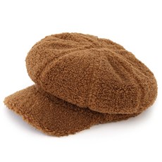언더컨트롤 CASTRO BERET POODLE CARAMEL 헌팅캡