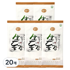 바다소리 장에 찍어먹는 생돌김 반절 8p, 9g, 20개