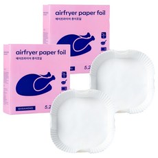 家家戶戶 氣炸鍋專用紙膜 方形盤狀 5.2L, 90入, 2個