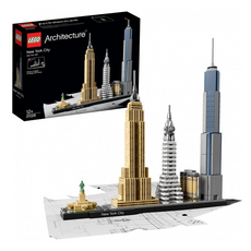 LEGO 21028 經典建築系列 美國紐約 New York City, 混和顏色, 1盒